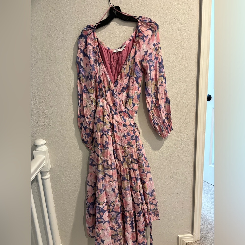Astar the label wrap dress
